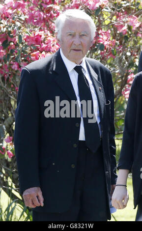 Lord David Steel following the funeral of former Liberal Democrat leader Charles Kennedy at St John the Evangelist church in Fort William, Scotland. Stock Photo