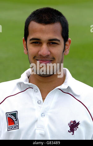 Cricket - Somerset County Cricket Club - 2005 Photocall - County Ground. Arul Suppiah, Somerset Stock Photo