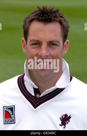 Cricket - Somerset County Cricket Club - 2005 Photocall - County Ground Stock Photo