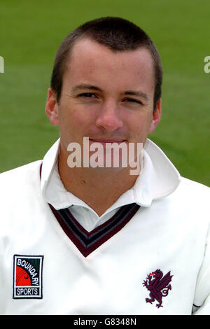 Cricket - Somerset County Cricket Club - 2005 Photocall - County Ground Stock Photo