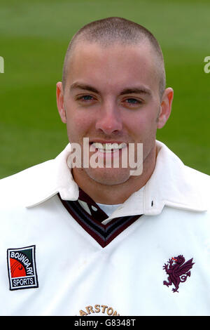 Cricket - Somerset County Cricket Club - 2005 Photocall - County Ground Stock Photo