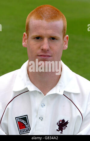 Cricket - Somerset County Cricket Club - 2005 Photocall - County Ground. Michael Parsons, Somerset Stock Photo