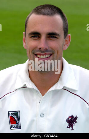 Cricket - Somerset County Cricket Club - 2005 Photocall - County Ground. Simon Francis, Somerset Stock Photo