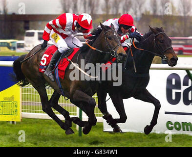 Horse Racing - Scottish Grand National - Ayr Racecourse Stock Photo