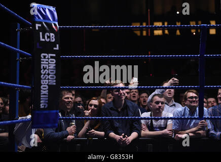 Chess boxing chessboxing lcb london ampics fans supporters crowd hi-res  stock photography and images - Alamy