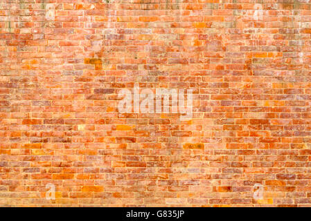 Traditional Nepalese glazed brick wall texture, perfect as a background Stock Photo