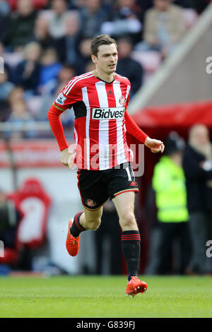 Soccer - Barclays Premier League - Sunderland v Leicester City - The Stadium of Light. Adam Johnson, Sunderland. Stock Photo