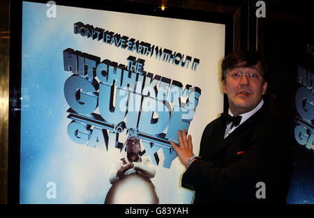 The Hitchhikers Guide to the Galaxy - World Premiere - UCI Empire - Leicester Square Stock Photo