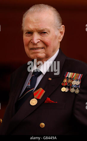 Commander Eddie Grenfell - Commemorative medal Stock Photo