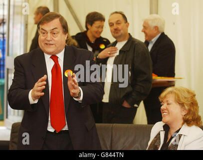 General Election Campaign 2005 - John Prescott Stock Photo