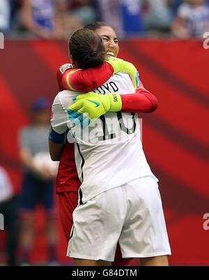 Soccer - FIFA Women's World Cup 2015 - Final - USA v Japan - BC Place Stadium Stock Photo