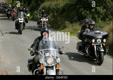 Dr John Hinds funeral Stock Photo