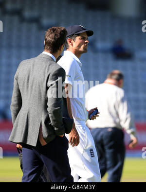 Cricket - Second Investec Ashes Test - England v Australia - Day Four - Lord's Stock Photo