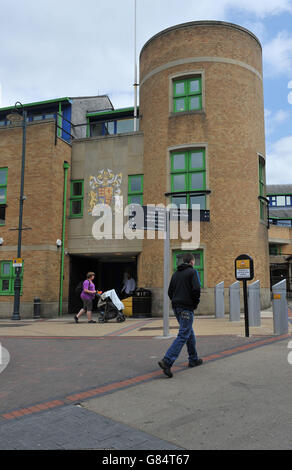 Luton Crown Court stock. General view of Luton Crown Court. Stock Photo