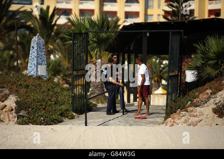 Tunisia terrorist attack Stock Photo