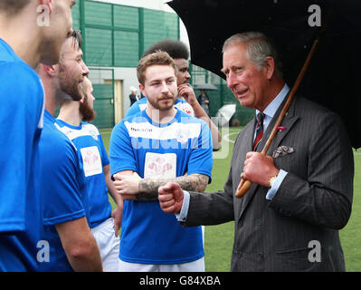 Royal visit to Wales - Day 1 Stock Photo