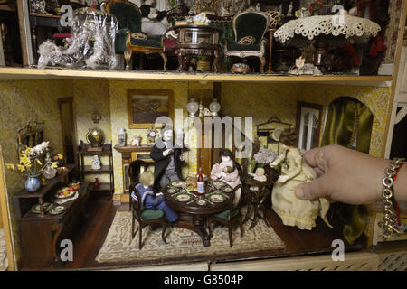 Our Dollshouses collection gifted to Newby Hall Stock Photo