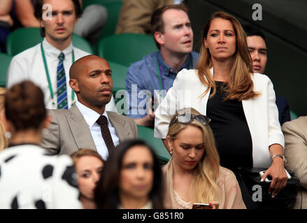 Thierry Henry Andrea Rajacic Editorial Stock Photo - Stock Image