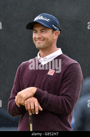 Golf - The Open Championship 2015 - Practice Day Four - St Andrews Stock Photo