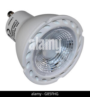 GU10 LED Electric Light Bulb Stock Photo