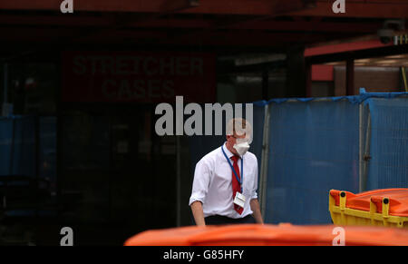 Mers at Manchester Royal Infirmary Stock Photo