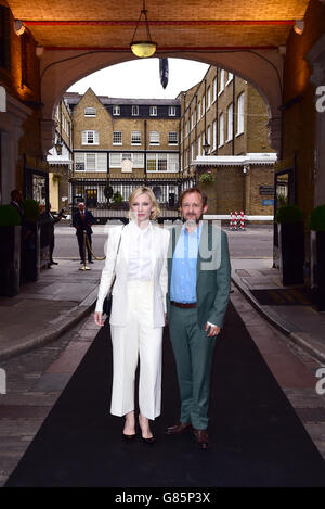Cate Blanchett and Andrew Upton attending the Old Vic Summer Gala at the Brewery in London. Stock Photo