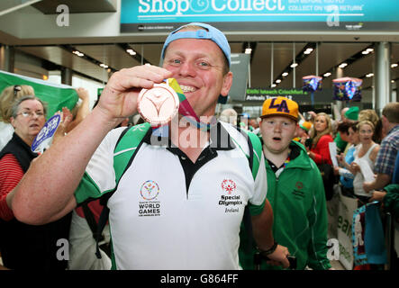 Team Ireland Special Olympics Homecoming Stock Photo