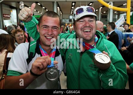 Team Ireland Special Olympics Homecoming Stock Photo