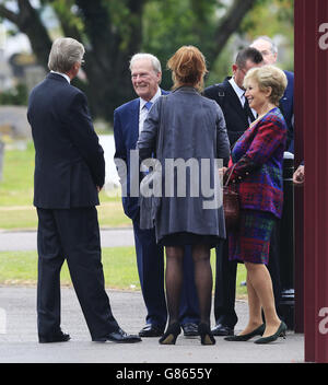 George Cole funeral Stock Photo