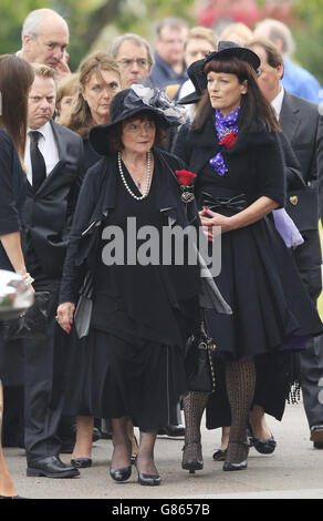 George Cole funeral Stock Photo