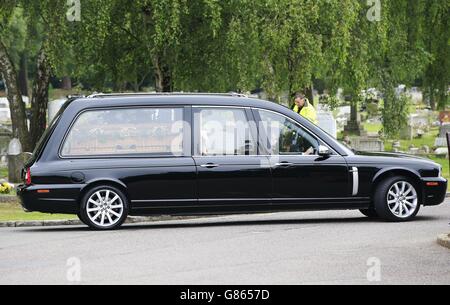 George Cole funeral Stock Photo