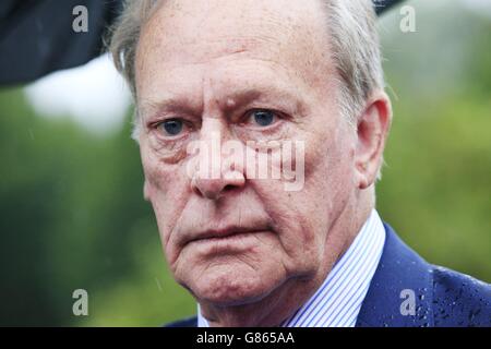 George Cole funeral Stock Photo