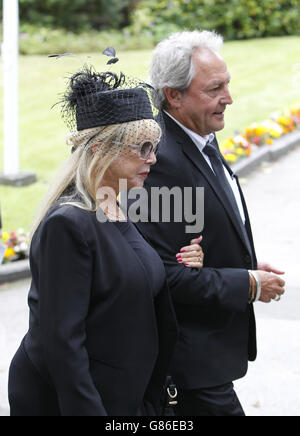 Cilla Black funeral Stock Photo