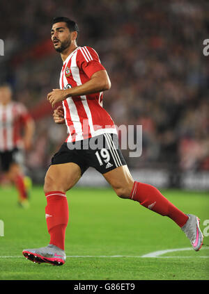 Soccer - UEFA Europa League - Qualifying Play-offs - First Leg - Southampton v FC Midtjylland - St Mary's Stadium Stock Photo