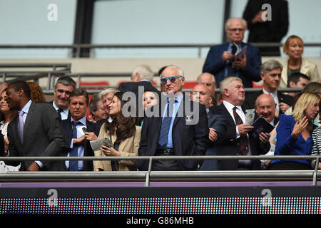 Chairman of Chelsea Football Club Bruce Buck during the Premier League ...