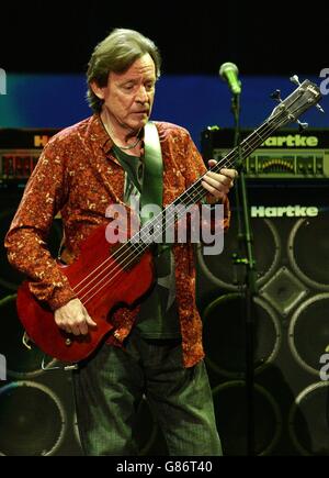 Cream reunion concert - Royal Albert Hall. Bassist Jack Bruce of Cream. Stock Photo