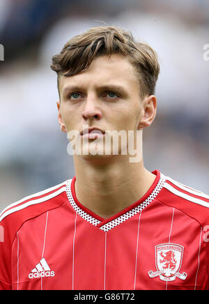 Soccer - Sky Bet Championship - Preston North End v Middlesbrough - Deepdale. Middlesbrough's Dael Fry Stock Photo