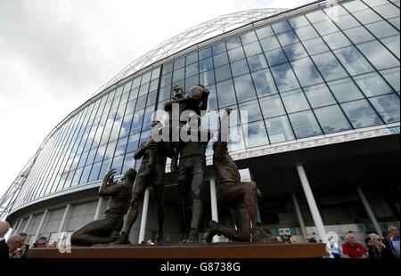 Rugby League - Ladbrokes Challenge Cup Final - Hull Kingston Rovers v Leeds Rhinos - Wembley Stadium Stock Photo
