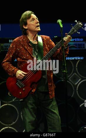 Cream reunion concert - Royal Albert Hall. Bassist Jack Bruce of Cream. Stock Photo