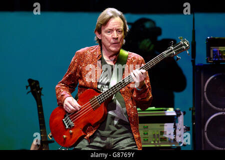 Cream reunion concert - Royal Albert Hall. Bassist Jack Bruce of Cream. Stock Photo