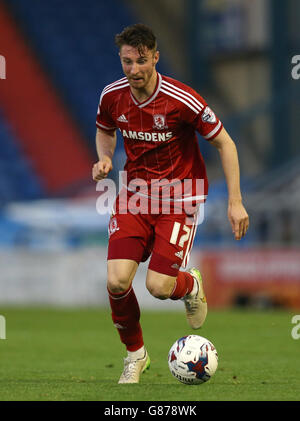 Soccer - Capital One Cup - First Round - Oldham Athletic v Middlesbrough - Boundary Park Stock Photo