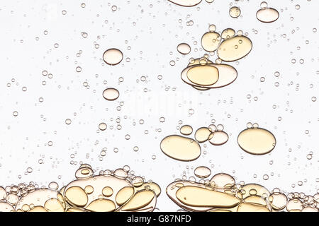 Translucent nebula and wonderful patterns of bubbles. Stock Photo