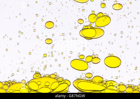 Translucent nebula and wonderful patterns of bubbles. Stock Photo