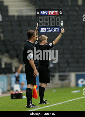 Soccer - Sky Bet Championship - MK Dons v Birmingham City -  Stadium:mk Stock Photo