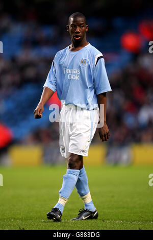 Soccer - Manchester Senior Cup - Final - Manchester City v Manchester United - City of Manchester Stadium. Bradley Wright-Phillips, Manchester City Stock Photo