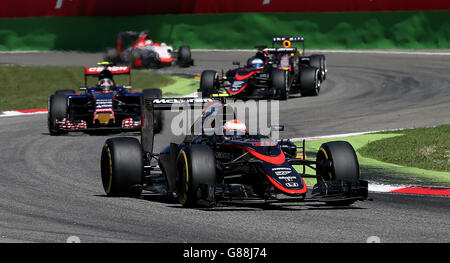 Motor Racing - Formula One World Championship - 2015 Italian Grand Prix - Race - Monza Circuit Stock Photo