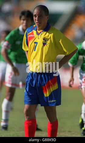 Soccer - Copa America, Mexico v Equador. Wellington Sanchez, Equador Stock Photo