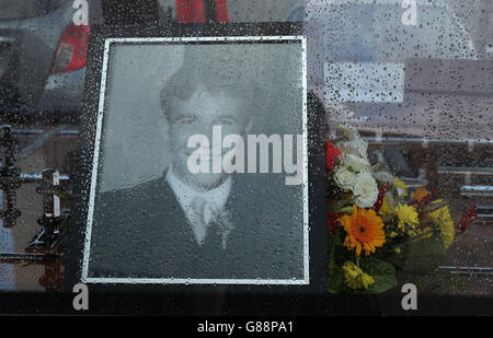 Seamus Wright funeral Stock Photo