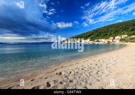 Trstenik beach on peninsula Peljesac Stock Photo