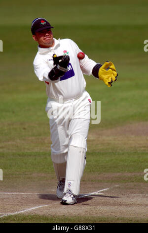 Cricket - Frizzell County Championship - Division Two - Lancashire v Durham - Old Trafford Stock Photo